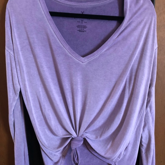 Lavender long sleeve shirt - Picture 2 of 5